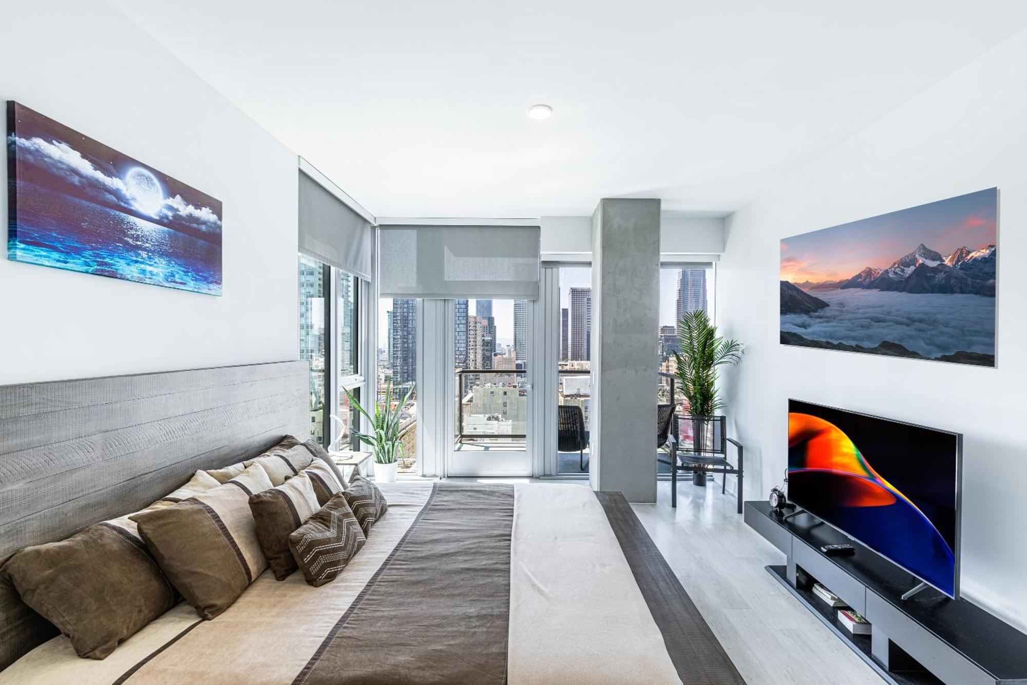 Top Floor 3 Bed 3 Bath Penthouse Living In Luxury Los Angeles Eksteriør billede
