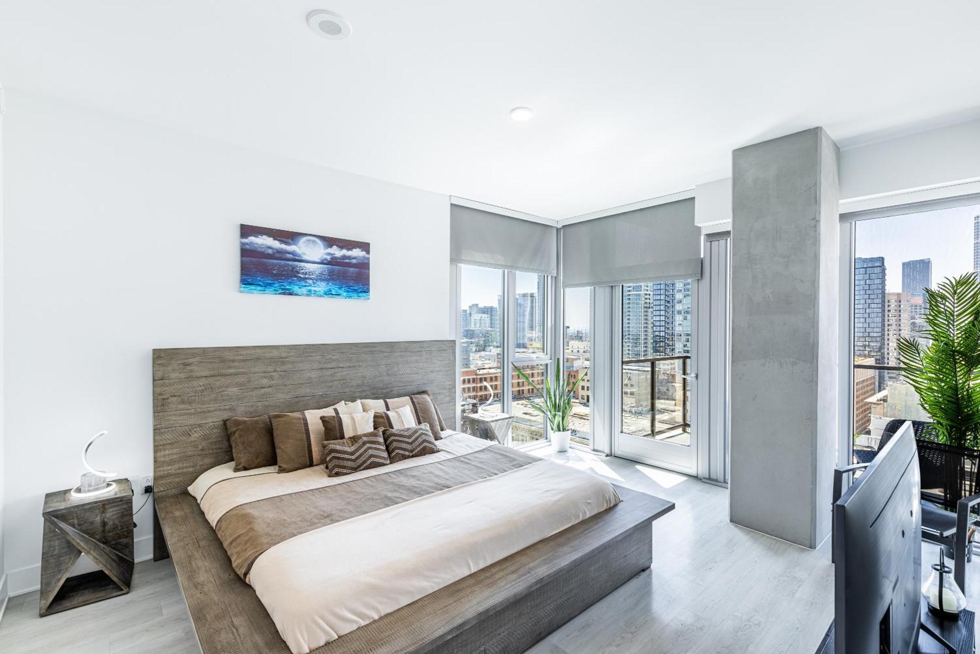 Top Floor 3 Bed 3 Bath Penthouse Living In Luxury Los Angeles Eksteriør billede