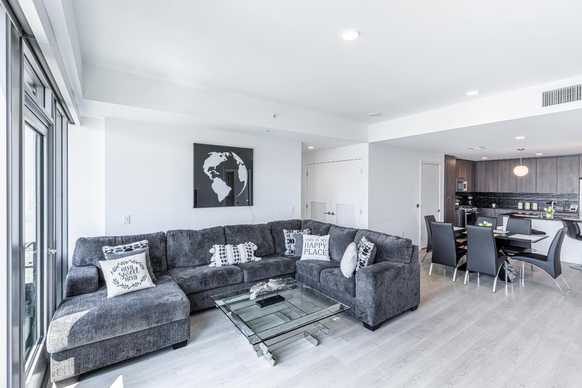 Top Floor 3 Bed 3 Bath Penthouse Living In Luxury Los Angeles Eksteriør billede