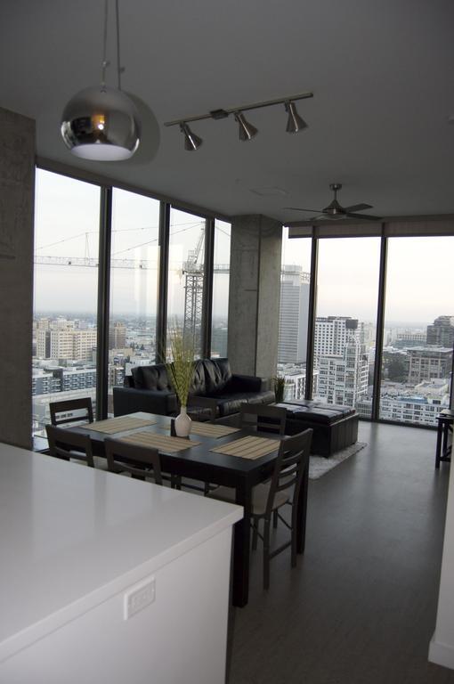 Top Floor 3 Bed 3 Bath Penthouse Living In Luxury Los Angeles Eksteriør billede